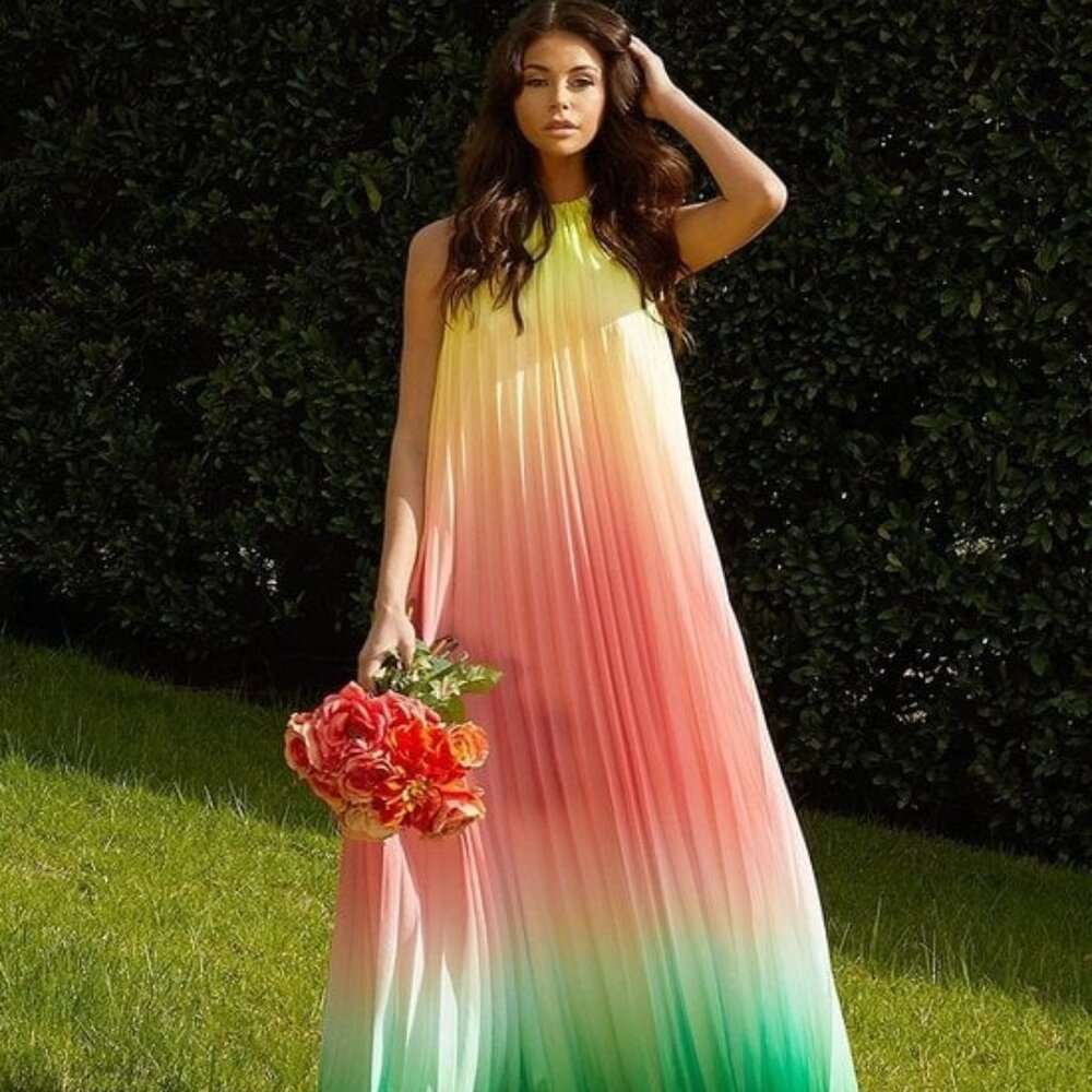 Ombre Maxi Dress
